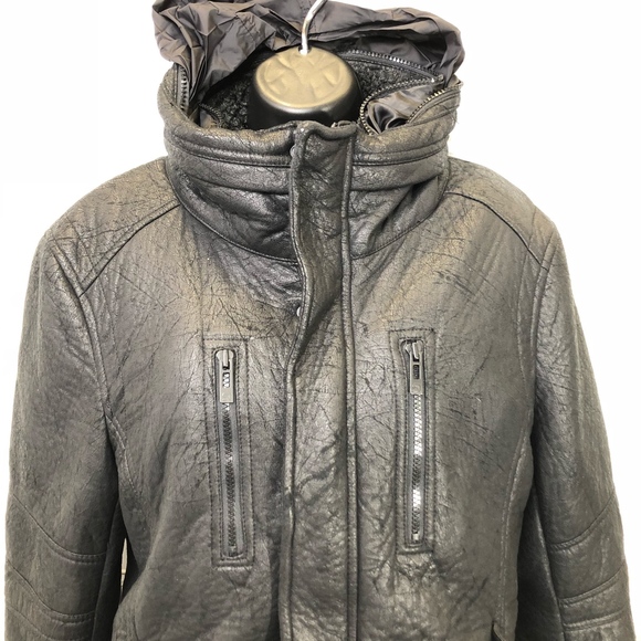 Rogue State Bomber Motorcycle Jacket Coat Sz M - Picture 2 of 7